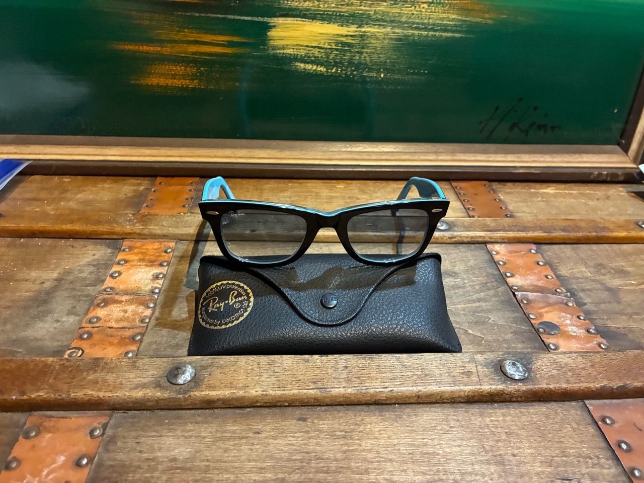 Ray-Ban Original Wayfarer Classic (Model RB2140 Color 1001/3F)