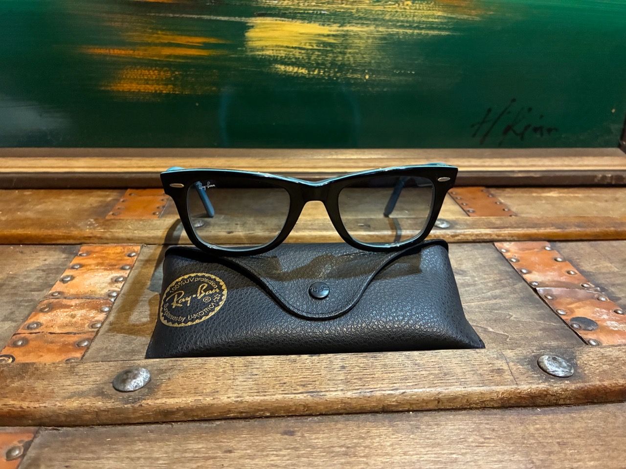 Ray-Ban Original Wayfarer Classic (Model RB2140 Color 1001/3F) - photo 3