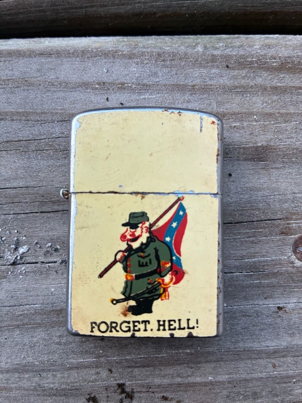 Vintage 1950s zippo lighter