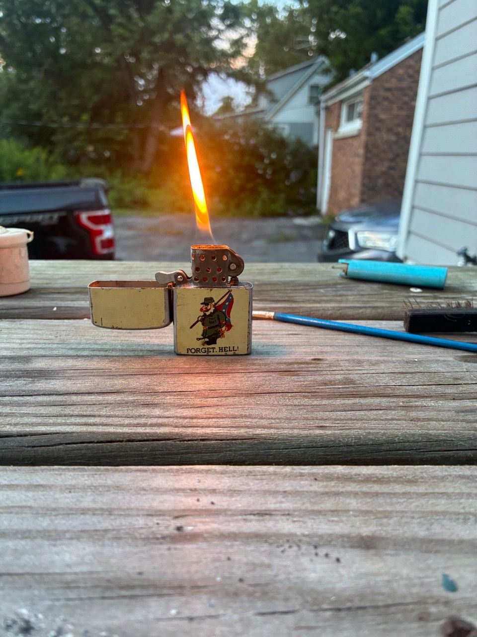 Vintage 1950s zippo lighter - photo 2