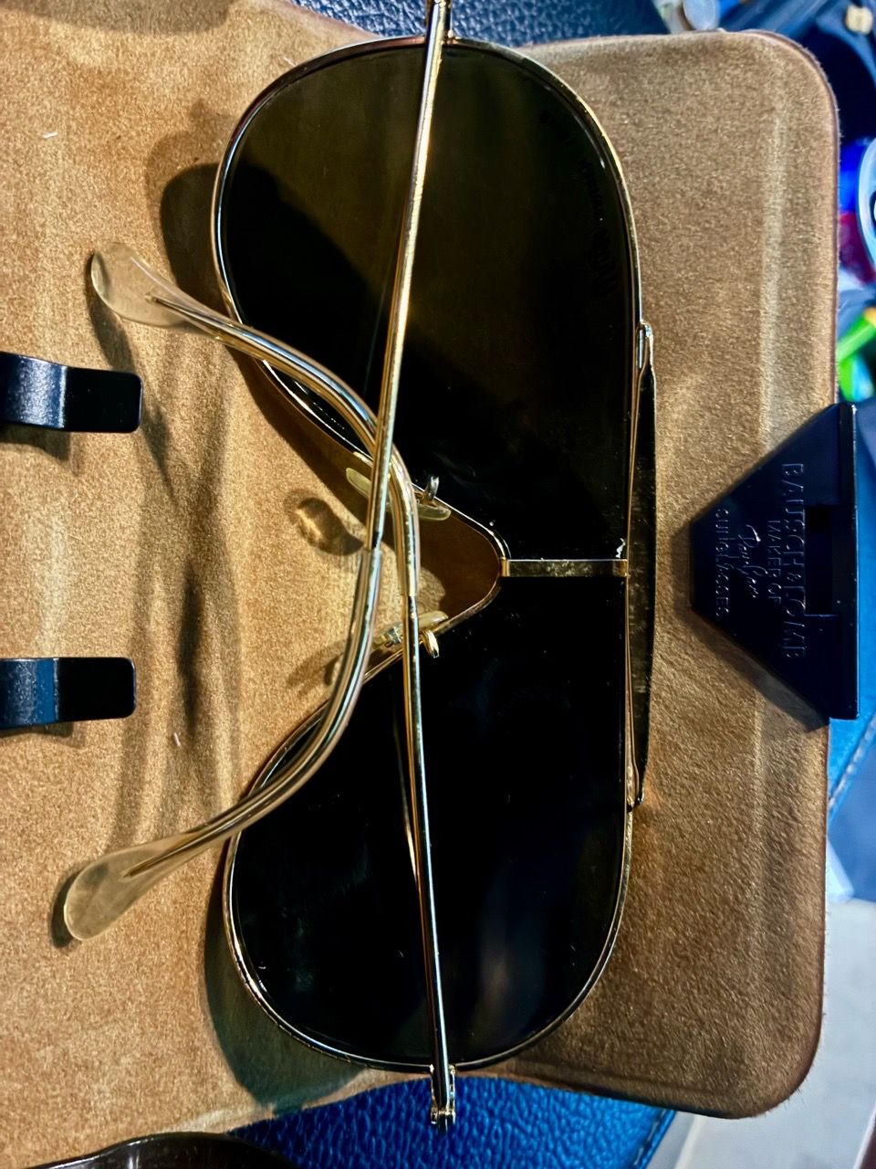 Vintage Ray-Ban Wings Bausch & Lomb Sunglasses with Case - photo 4