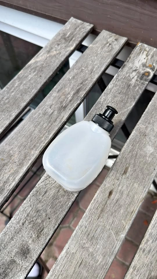 Small Frosted Travel Pump Bottle