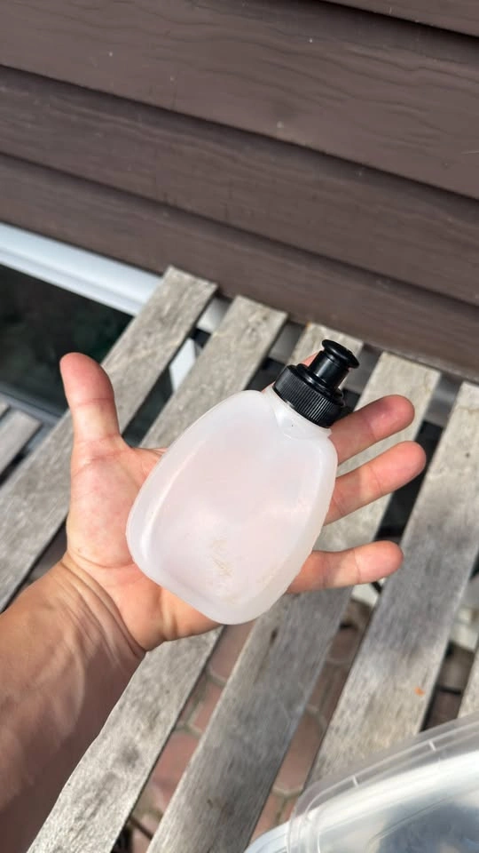 Small Frosted Travel Pump Bottle - photo 2