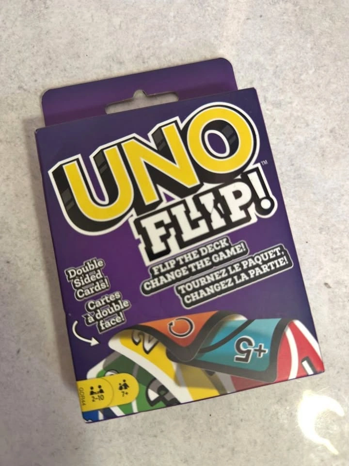 UNO Flip Card Game New in Box 112 Cards