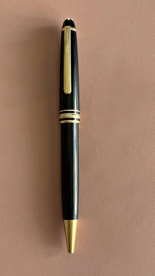 Montblanc Meisterstück Rose Gold-Coated Ballpoint