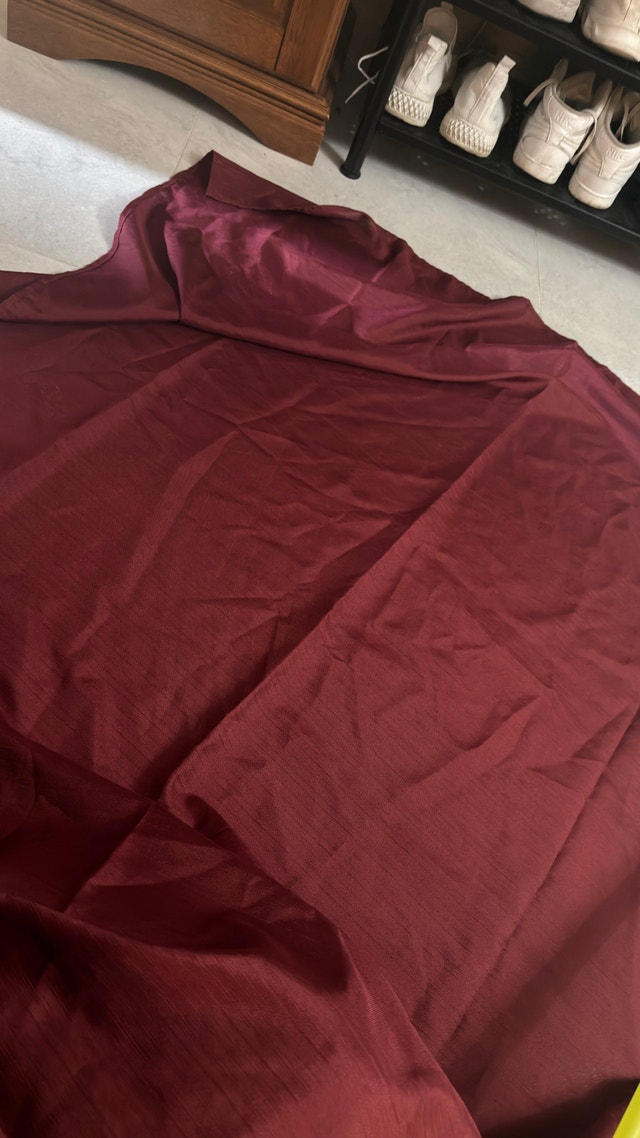 Burgundy Fabric