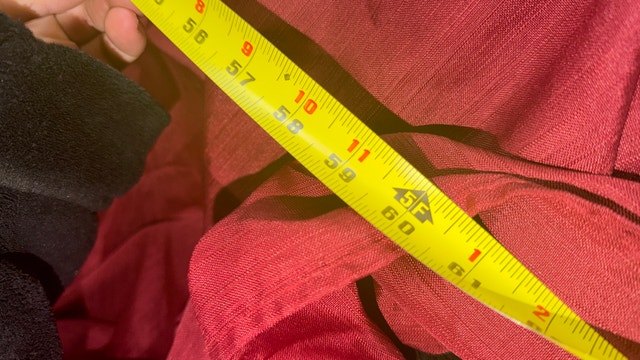 Burgundy Fabric - photo 2