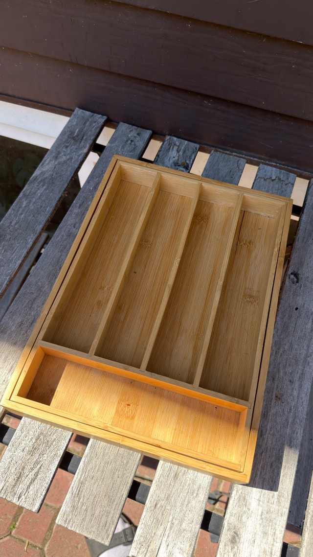 Bamboo Cutlery Tray