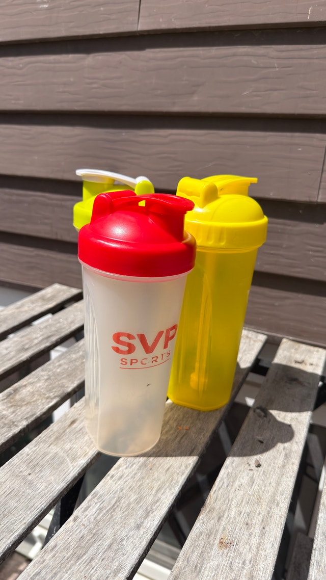SVP Sports Protein Shaker Bottles