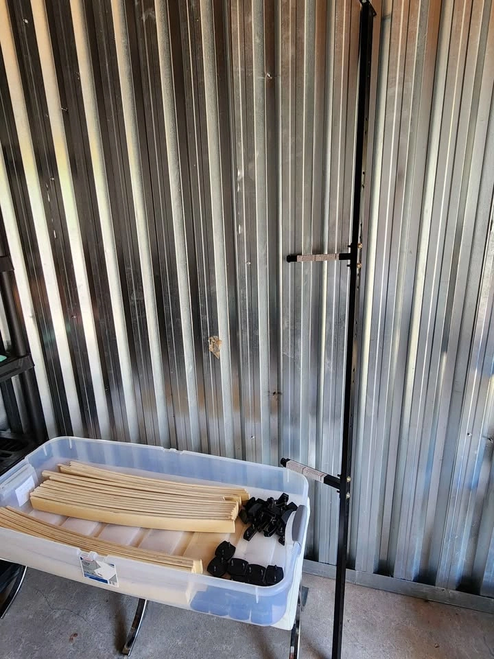🇨🇦  Queen size bed support slats with centerpiece support bar - photo 2