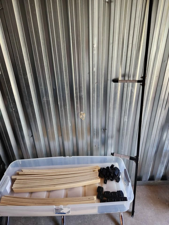 🇨🇦  Queen size bed support slats with centerpiece support bar - photo 3