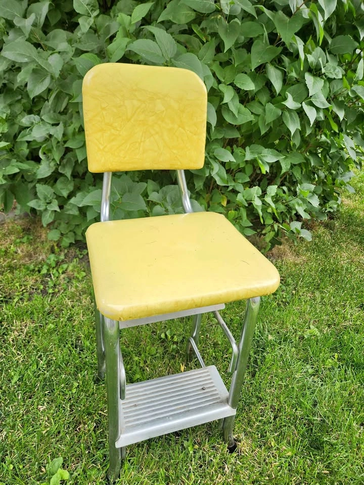 Mid Century Cosco Step-stool Chair