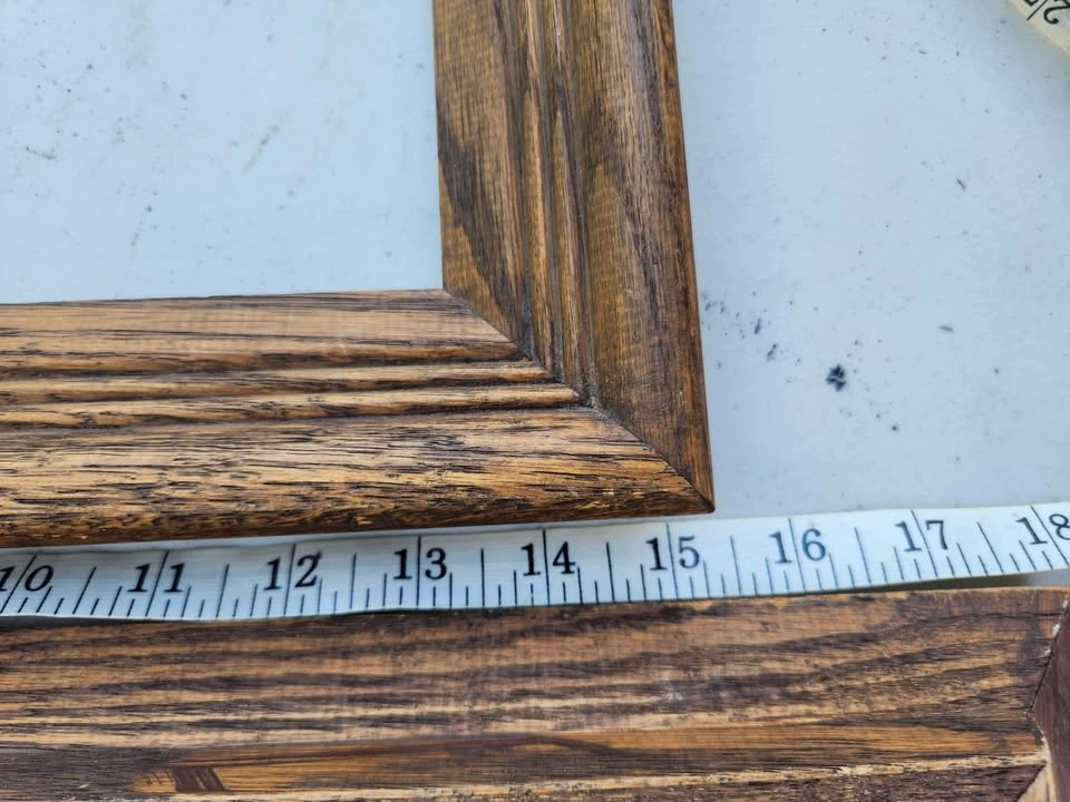 Vintage Wooden Picture Frames, set of 2 - photo 5
