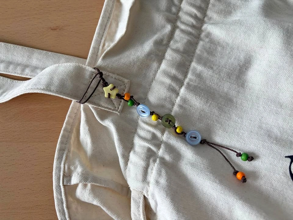 Handmade bag charm