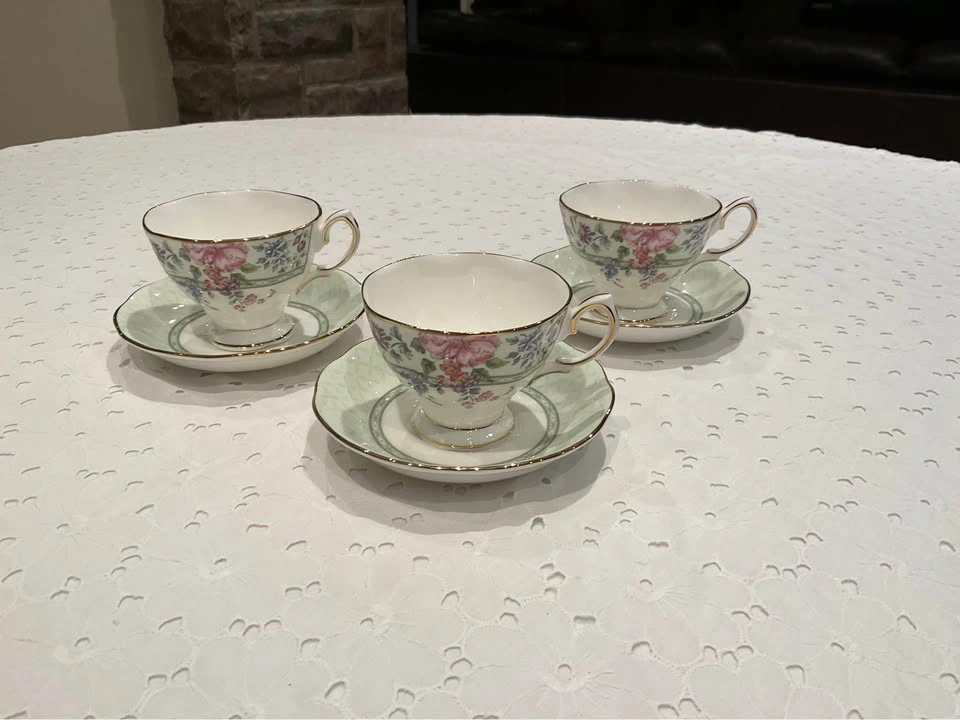 Royal Albert Tea Cups (3) Hartington  Bone China - photo 3