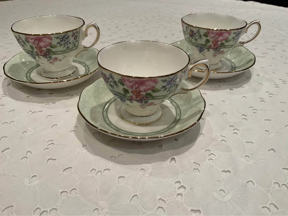 Royal Albert Tea Cups (3) Hartington  Bone China - photo 4