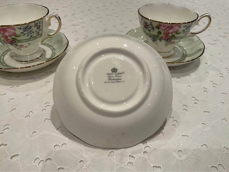 Royal Albert Tea Cups (3) Hartington  Bone China - photo 5