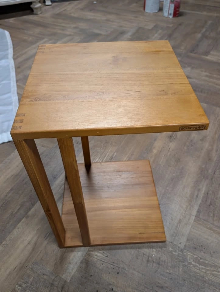 Solid Teak Side Table and Coffee Table Set - photo 5