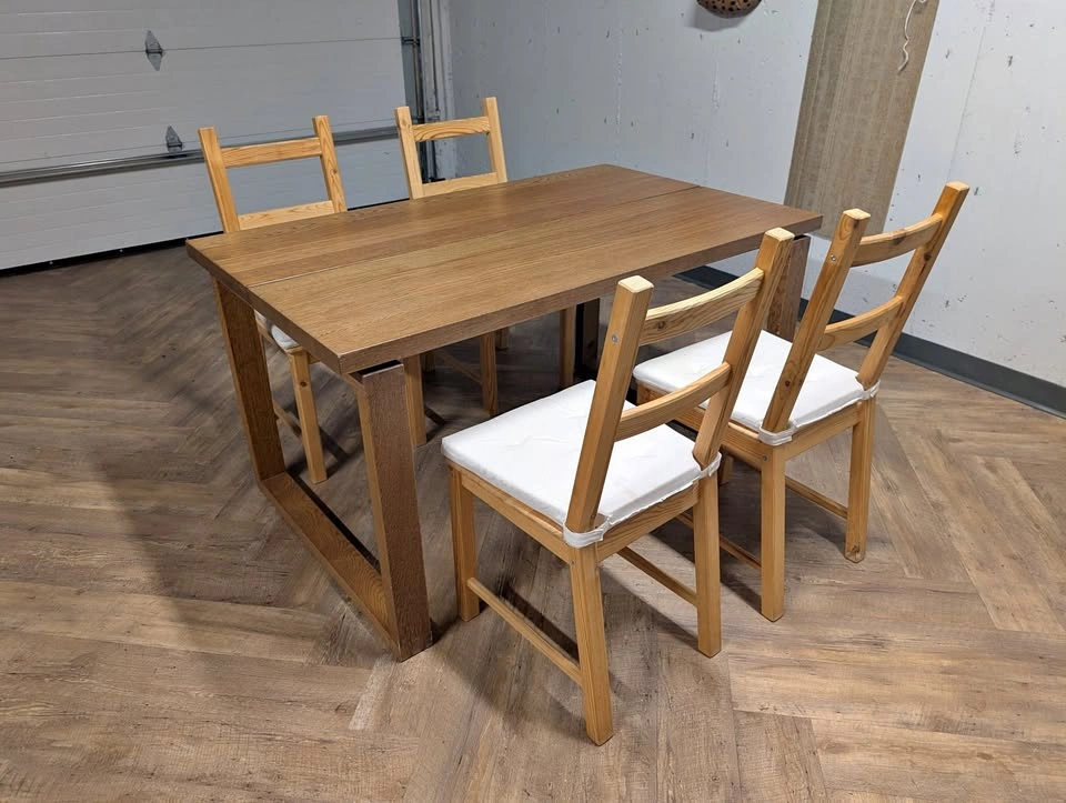 IKEA MÖRBYLÅNGA Dining Table Set