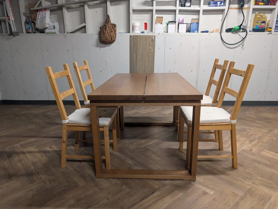 IKEA MÖRBYLÅNGA Dining Table Set - photo 2