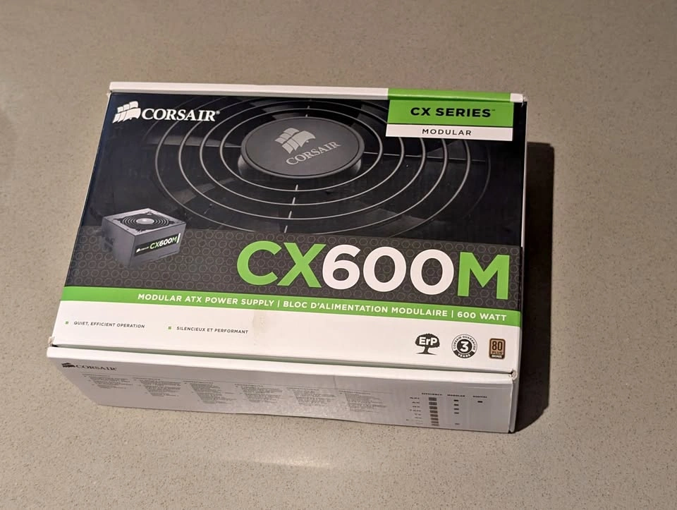 Corsair CX600M 600W Power supply