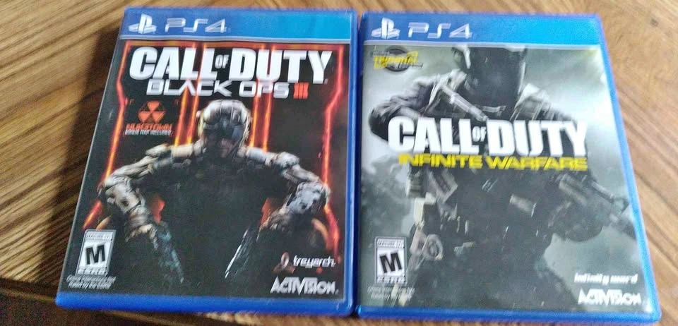Ps4 call of duty games 15$ each