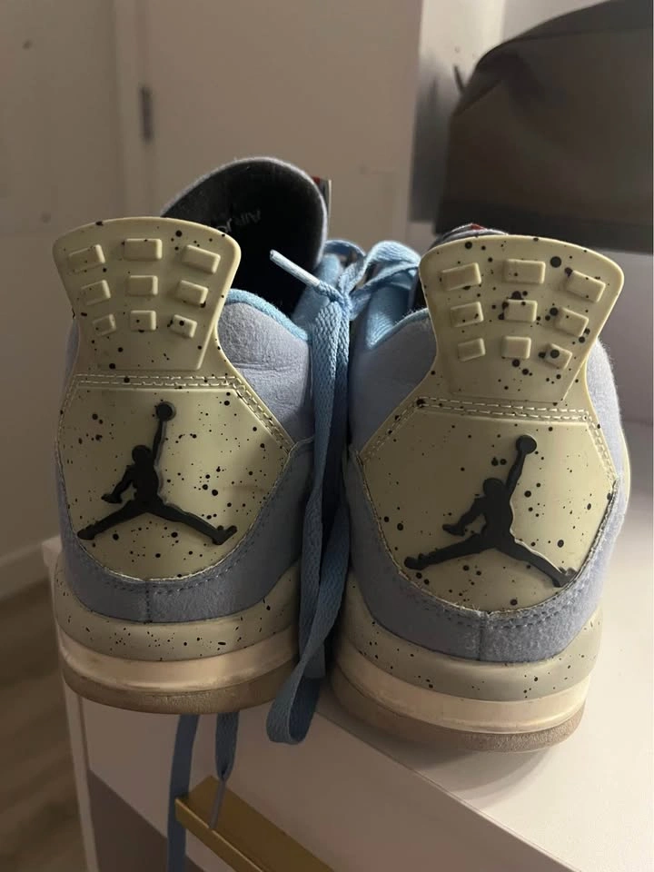 Jordan 4 University Blue no box - photo 4