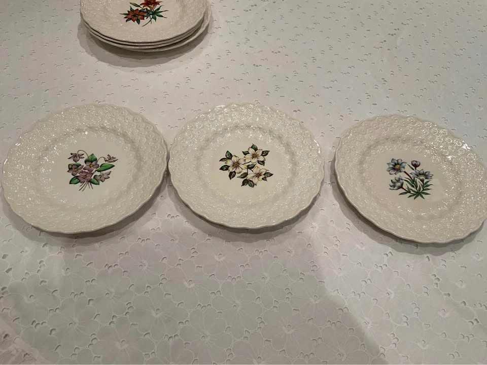 Plates Dessert / Luncheon Copeland SPODE 1967 Canadian Provincia - photo 3