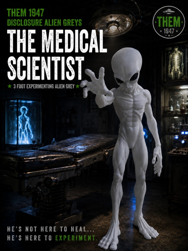 Glow in the Dark Alien Halloween Prop - photo 2