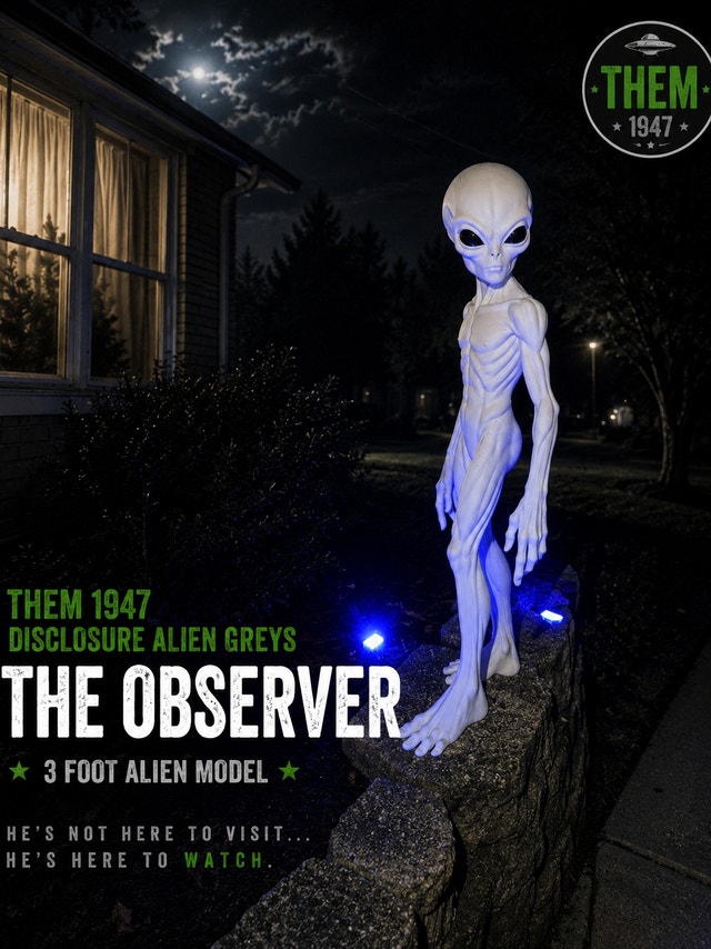 Glow in the Dark Alien Halloween Prop - photo 4