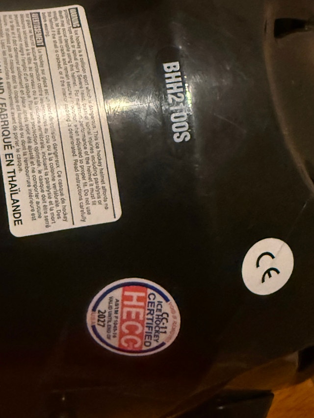 Bauer Kids Hockey Helmet ICE Hockey CSA certified - photo 3