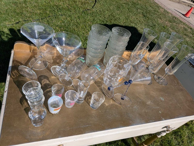 Collection of Drinking Glassware