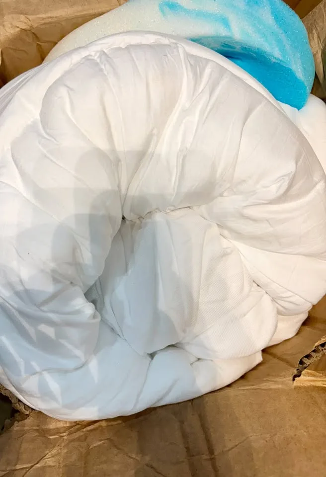 3" Dual Layer Gel Memory Foam Mattress Topper Full image indicator(9)