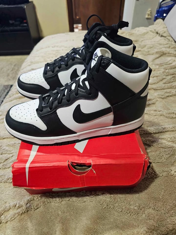 Nike Dunk High Panda Black/White - photo 2