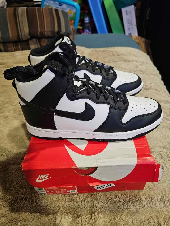 Nike Dunk High Panda Black/White - photo 3