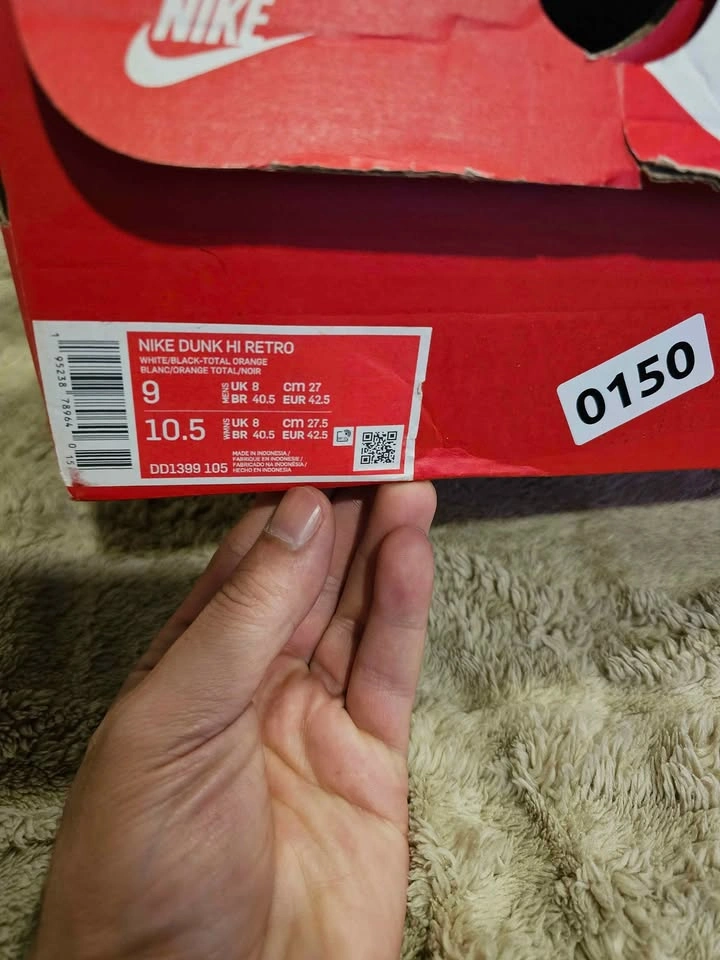 Nike Dunk High Panda Black/White - photo 5