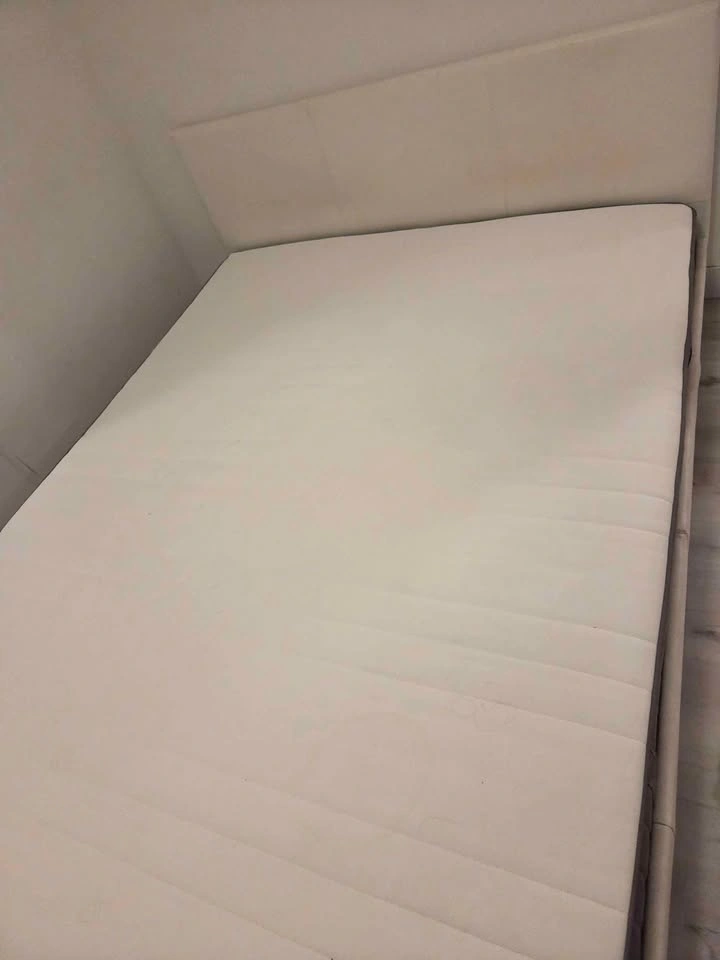 Complete set of white queen bed - photo 3