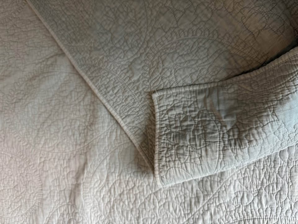Sage Green Coverlet Bed Spread Full/Queen - photo 3