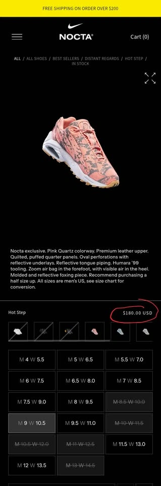 Brand new Nike NOCTA Hot Step - photo 5