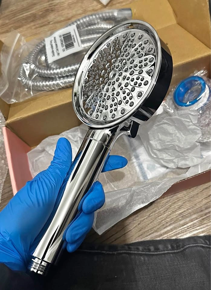 NEW COBBE Filtered Shower Head w/ 6 Spray Modes & 1.5m Hose