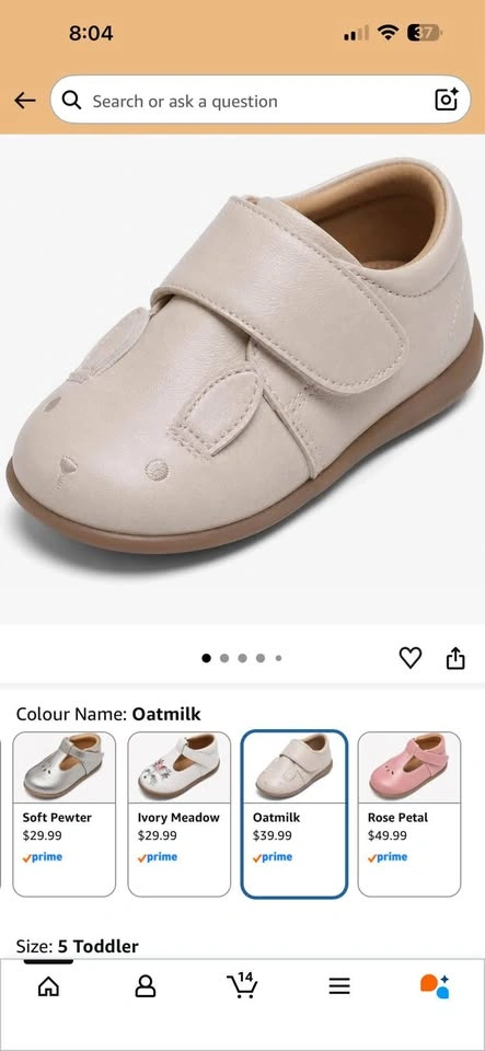 NEW Jack & Lily Toddler Walking Shoes Sz 8 - photo 2
