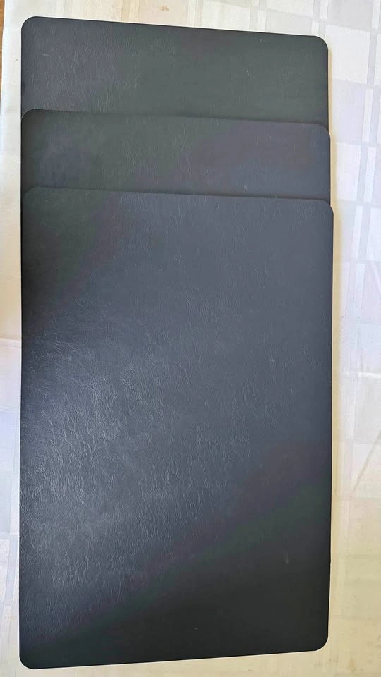 Set of 3 Leather Placemats