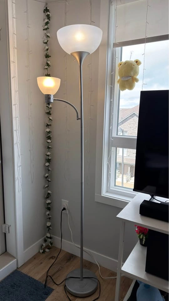 Silver Floor Lamp - photo 2