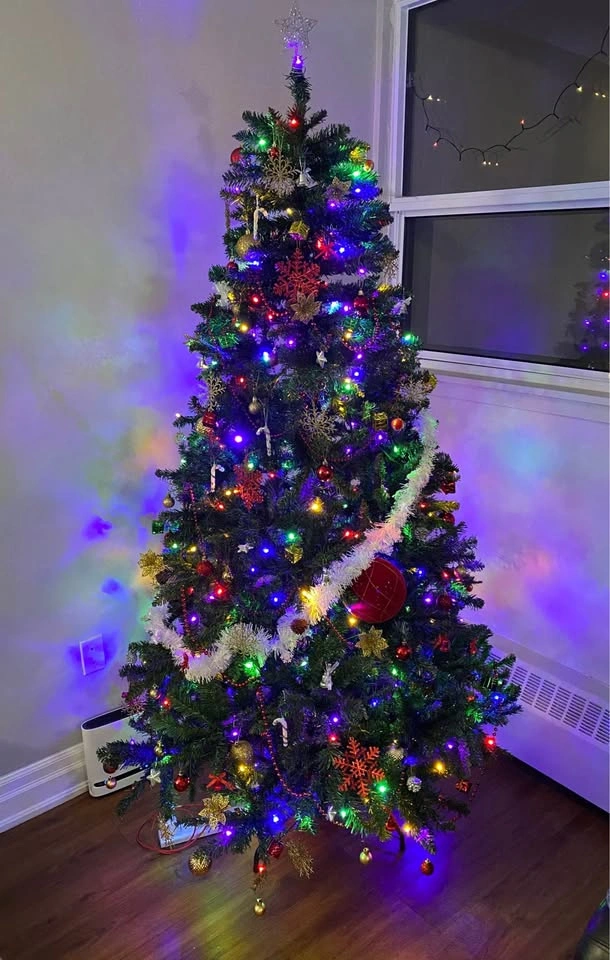 7 Feet Tall Pre Lit Christmas Tree - photo 2