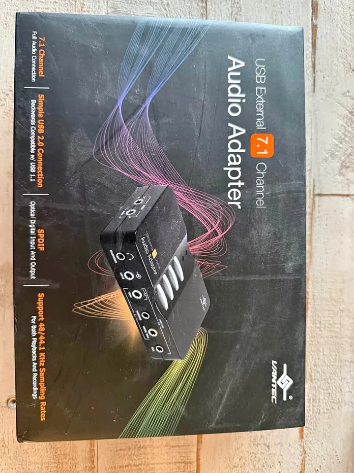 Vantec USB External 7.1 Channel Audio Adapter thumbnail