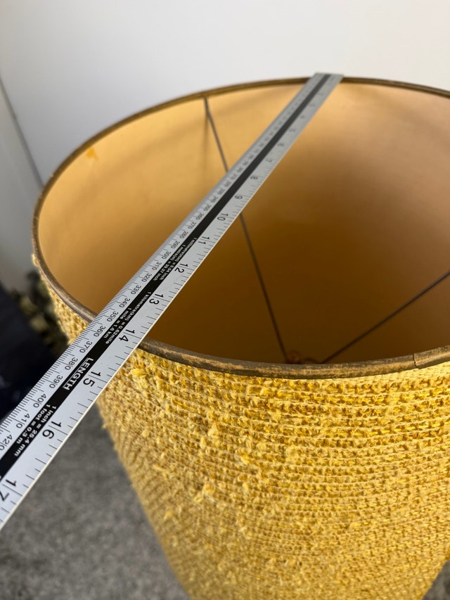 [Vintage] Smoky Glass Base Lampshade - photo 3