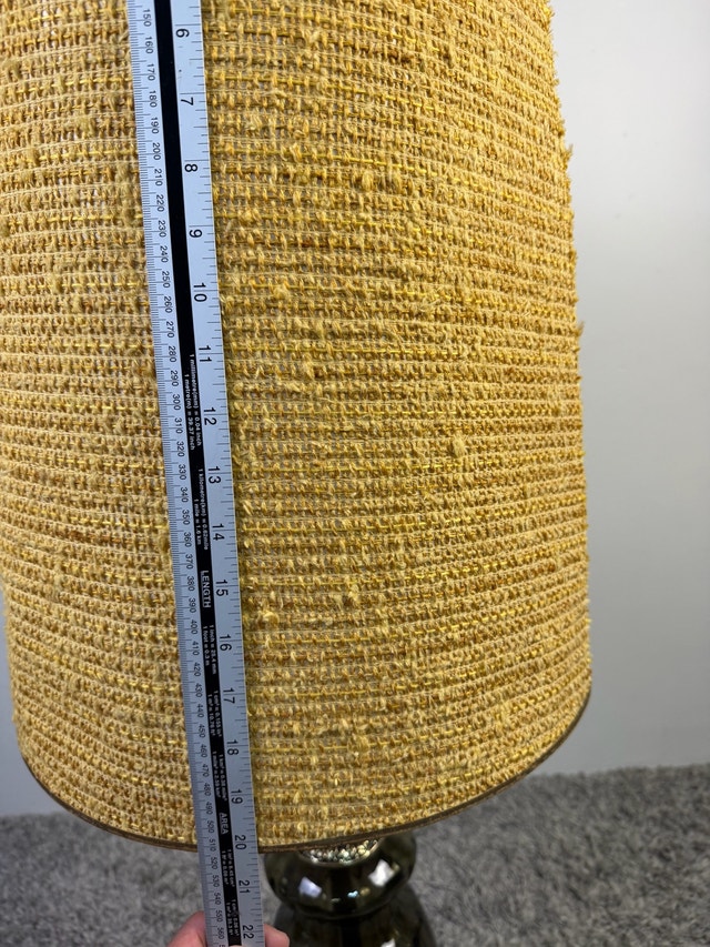 [Vintage] Smoky Glass Base Lampshade - photo 4