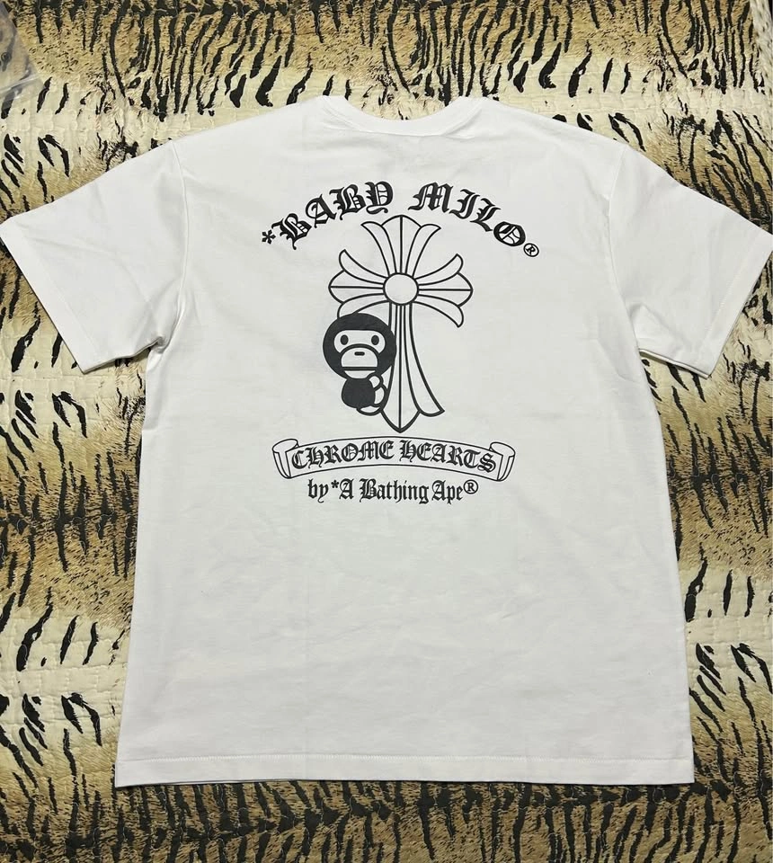 A Bathing Ape x Chrome Hearts T-Shirt Size M - photo 2