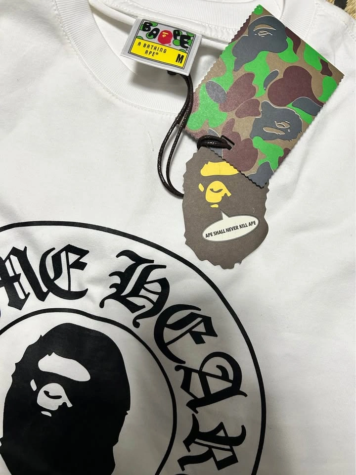 A Bathing Ape x Chrome Hearts T-Shirt Size M - photo 3