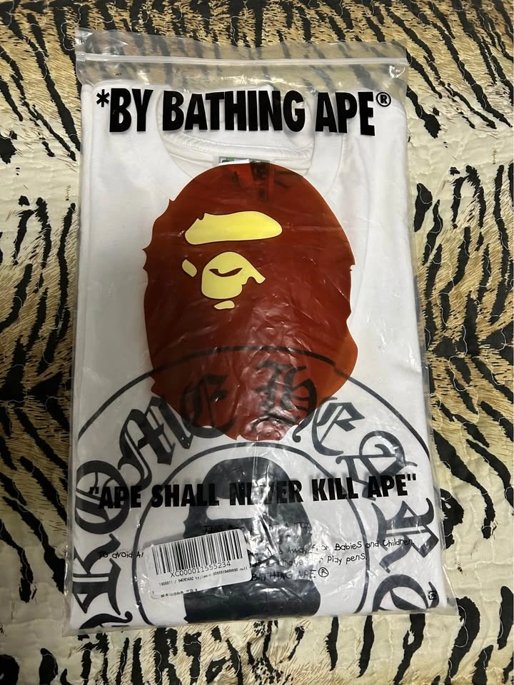 A Bathing Ape x Chrome Hearts T-Shirt Size M - photo 4